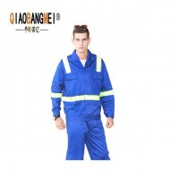 Custom logo work wear sets unisex reflective protective work clothing overalls for men and women