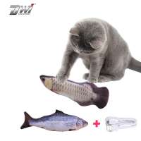 DWI Dowellin Automatic Realistic Fish Electric Fish Pet Toys for Cat Toy