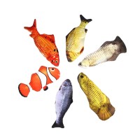 Wholesale  Funny  Electric Doll Fish Dancing Moving Fish Funny Interactive Pets Toys Moving Fish Toys