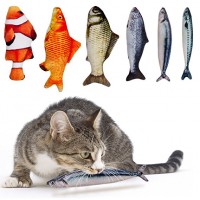 2019 Simulation fish cat toys can make the cat excited simulation fish pillow toy